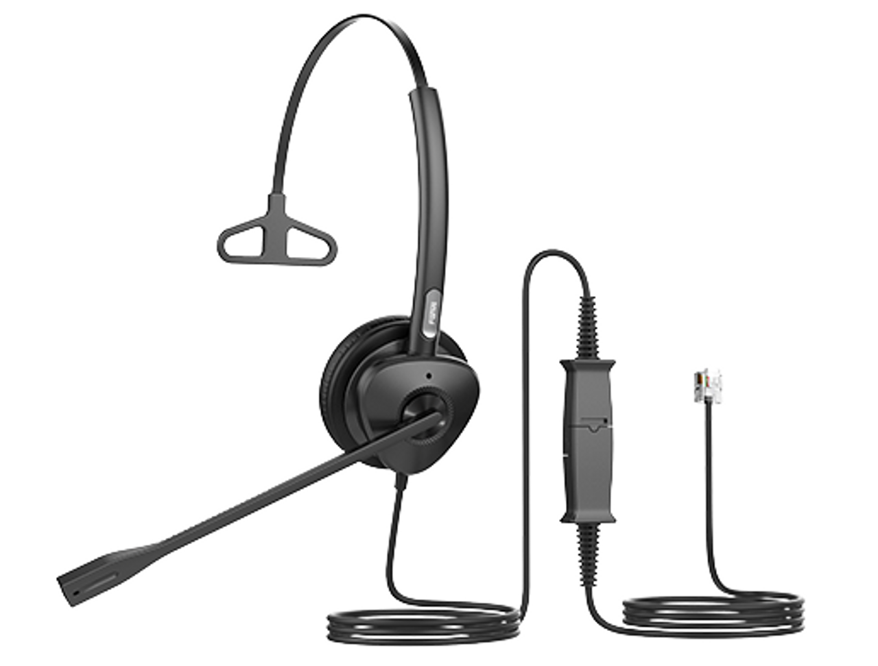 Fanvil - HT301 QD to RJ9 Mono Headset, HD audio, All-day comfort, Wide Compatibility