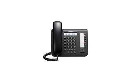 Panasonic KX-DT521 - Teléfono digital - negro