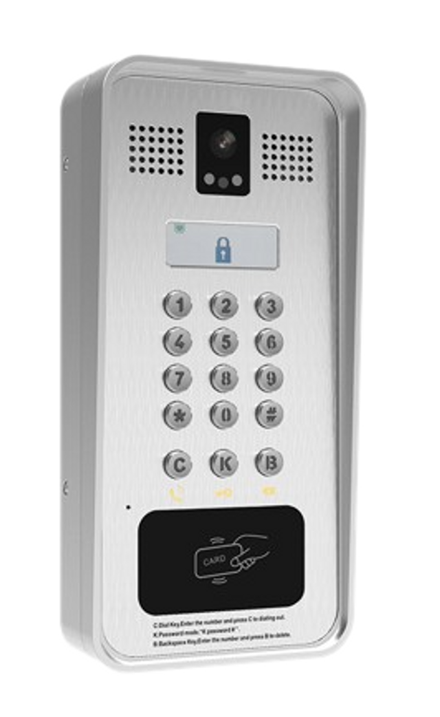 Fanvil - SIP Video Door Phone, 3ways for door opening, PoE; IP65 & IK10,HD Voice & RFID & RTSP