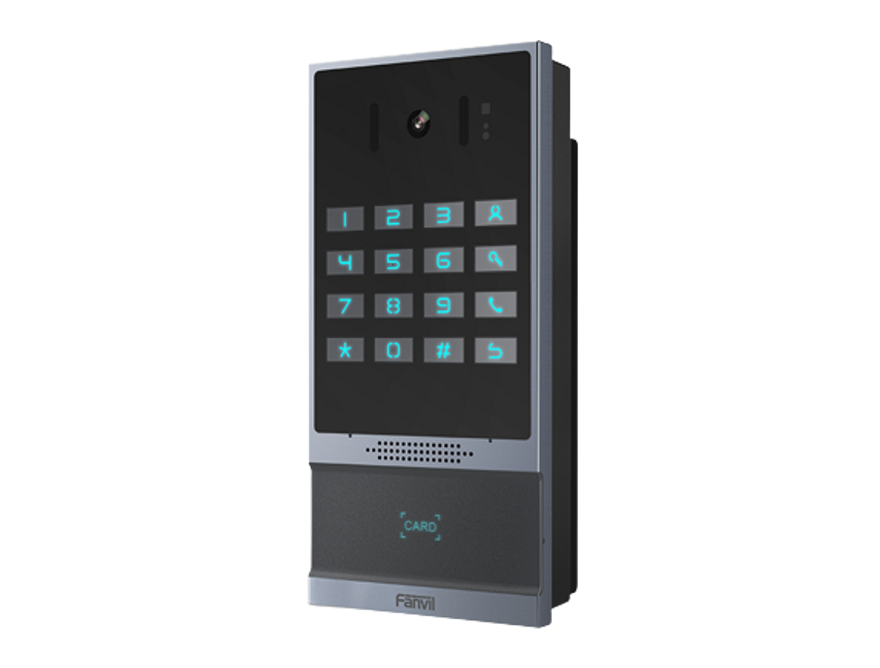 Fanvil - Video Door Phone, IP66, IK07, -40℃-70℃, Number Keypad, Built-in 2.5W speaker